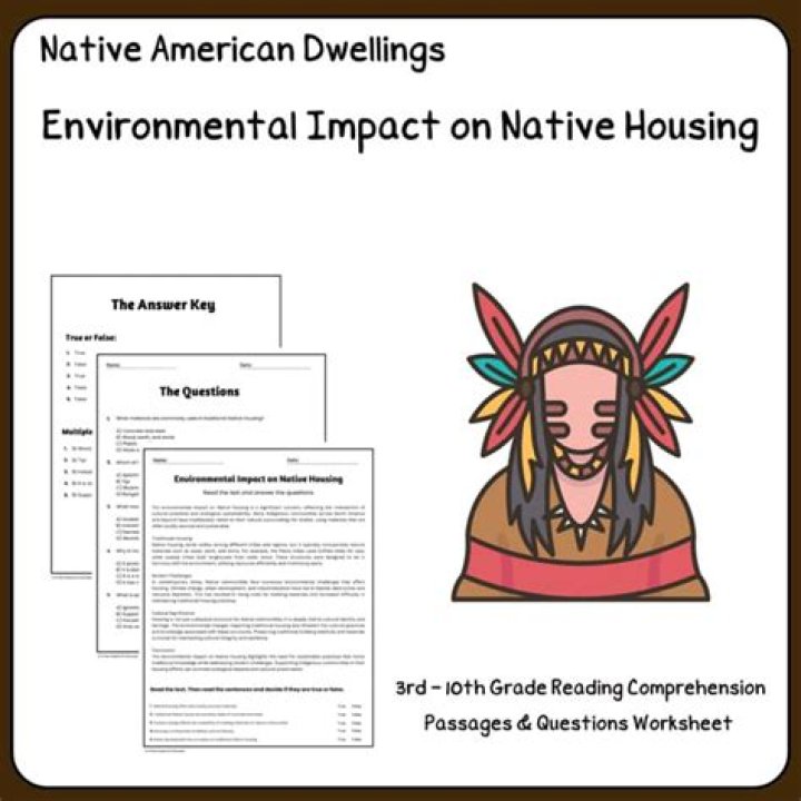 Native American Research Worksheet PDF - Free Educational Resource