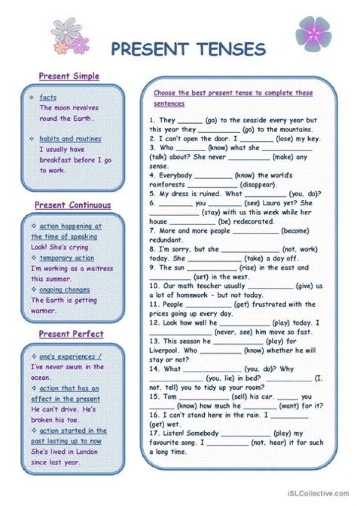 1.3 Present Tense of SER Answer Key PDF: Instant Download