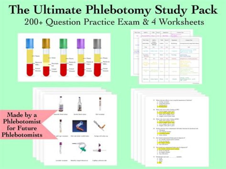 1-50 Phlebotomy Questions and Answers PDF: Complete Study Guide