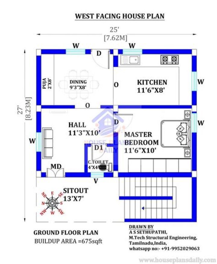 1 Bhk Plan PDF Download: Affordable & Spacious Housing Plans