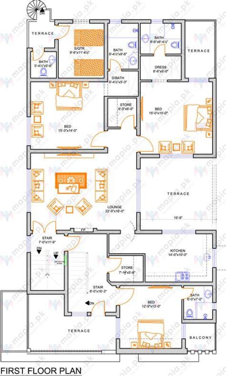 1 Kanal House Plan PDF Free Download – Perfect Home Layout