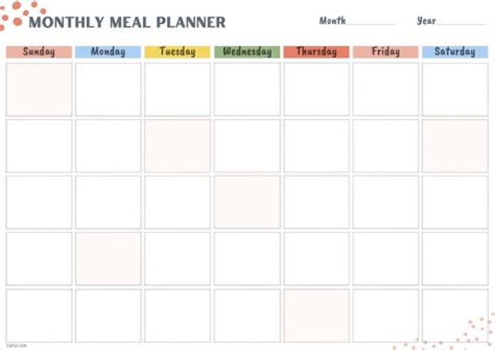 1 Month Meal Plan PDF – Healthy Meals for 30 Days