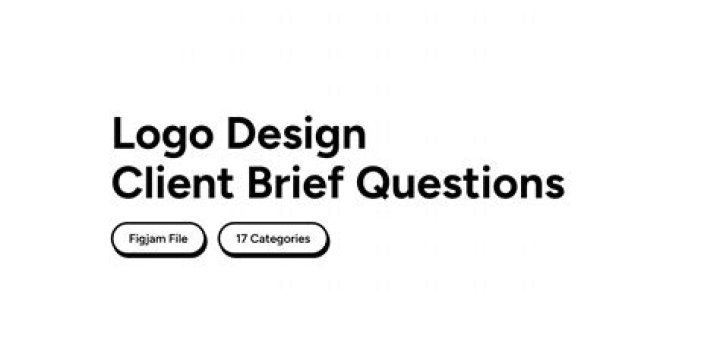 1 Page Logo Design Questions for Clients: PDF Guide