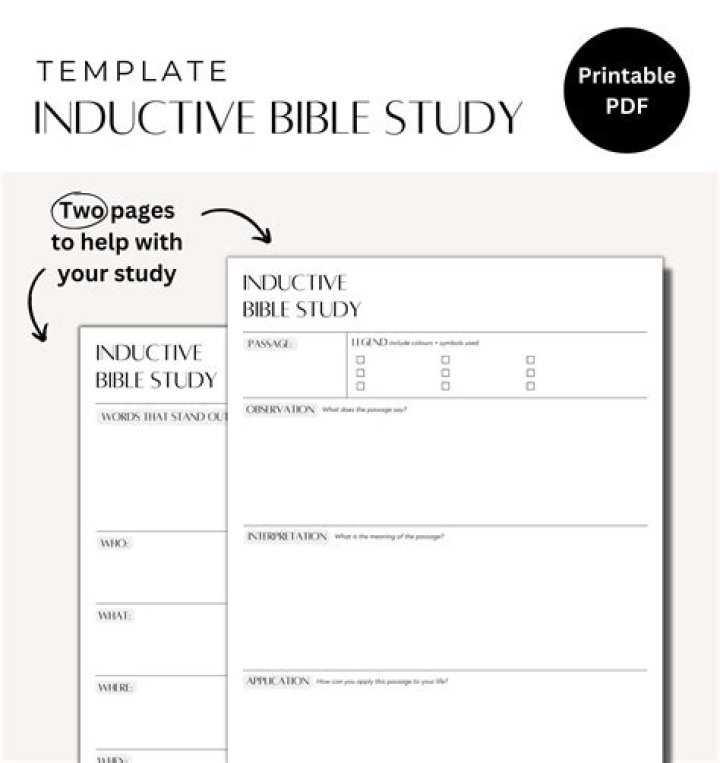 1 Peter Inductive Bible Study Worksheet PDF for Personal Growth
