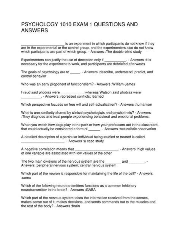 Altius Psychology 1-Question Set Key PDF – Quick Exam Resource