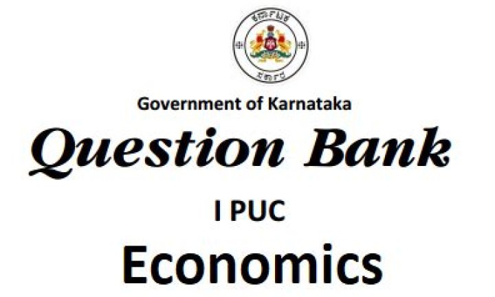 1 PUC Economics Question Bank PDF with Answers in Kannada