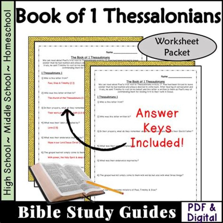 1 Thessalonians Questions and Answers PDF: Complete Study Guide