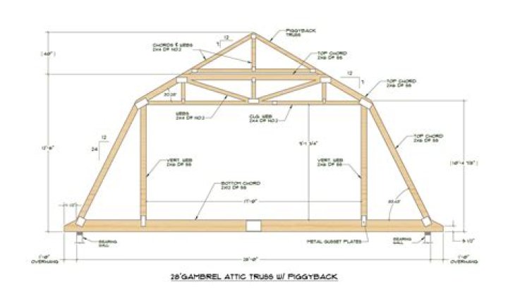10x10 Gambrel Roof Shed Plans PDF – Download Complete Construction Blueprints
