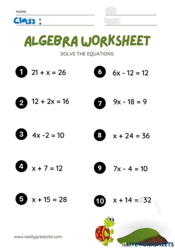 10 Algebra Questions & Answers PDF – Perfect for Exam Prep