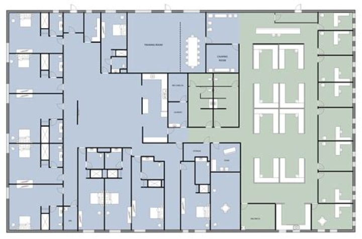 10-Bed Hospital Floor Plan PDF for Efficient Healthcare Design