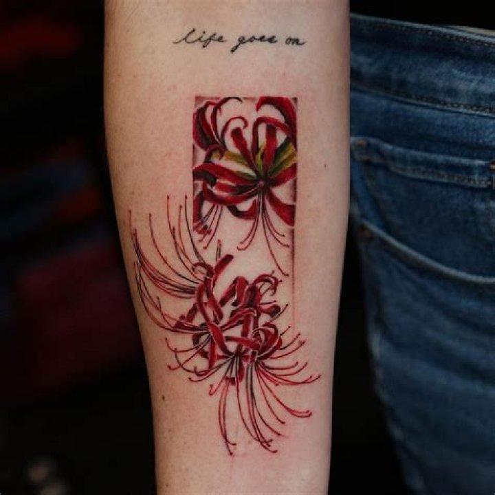 10 Best Spider Lily Tattoo Ideas You Have To See To Believe! Outsons Men's Fashion Tips And