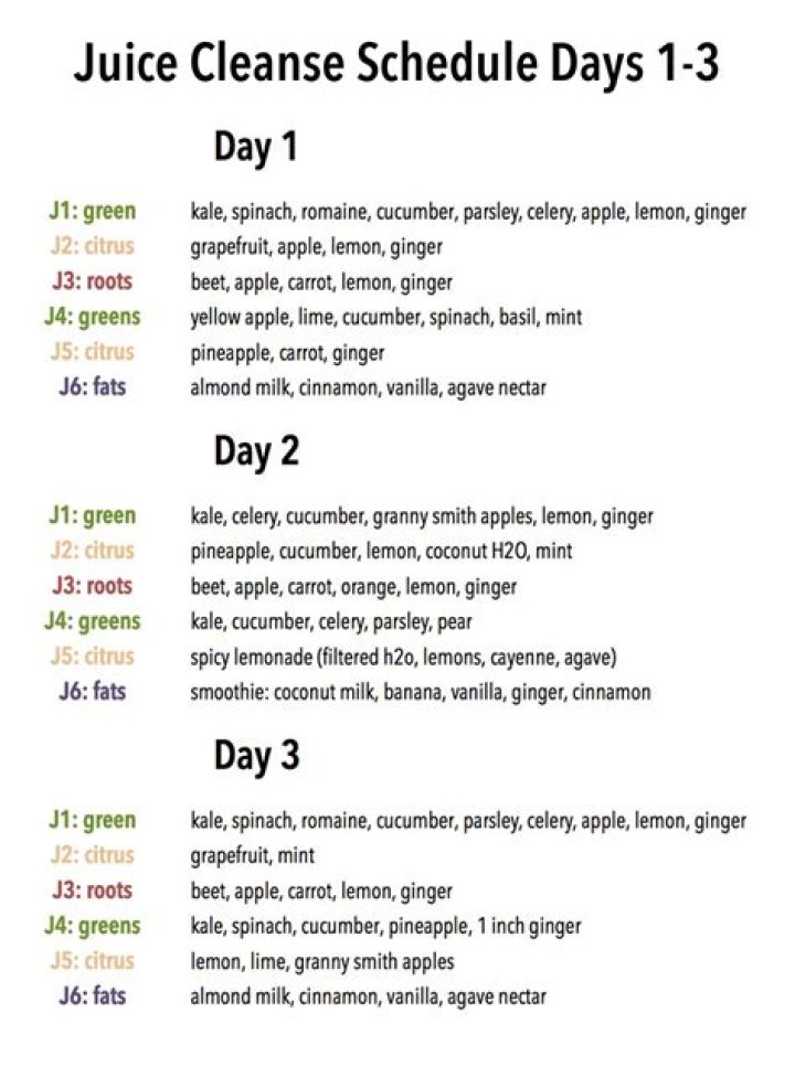 10-Day Juice Cleanse Plan PDF for Detox & Weight Loss
