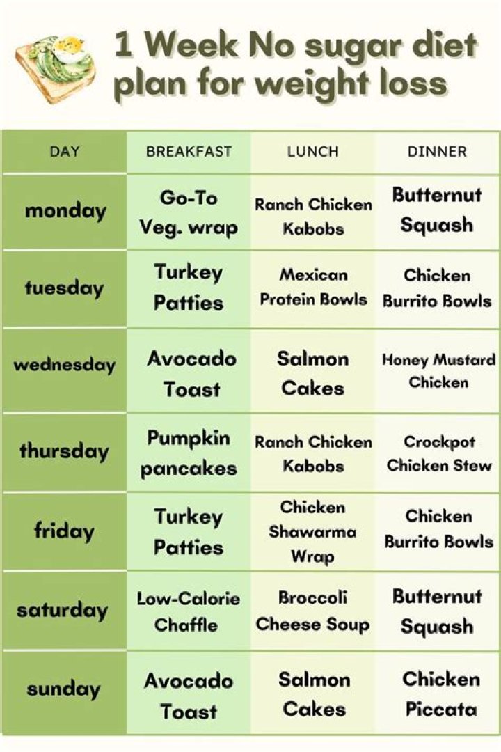 10-Day No Carb & No Sugar Diet Menu Plan PDF to Lose Weight Fast