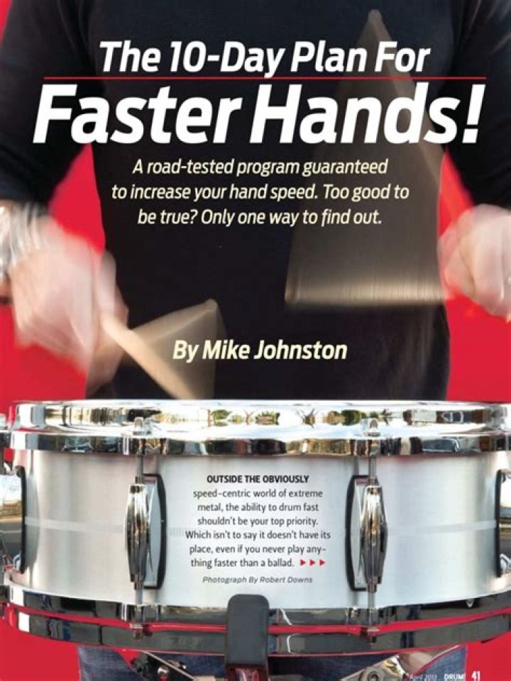 10-Day Fast Hands Plan by Mike Johnston: PDF Guide