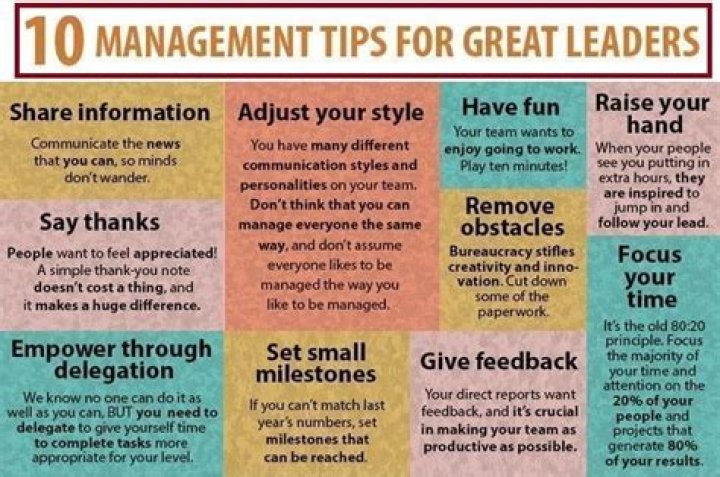 10 Proven Management Tips for Great Leaders: PDF Guide