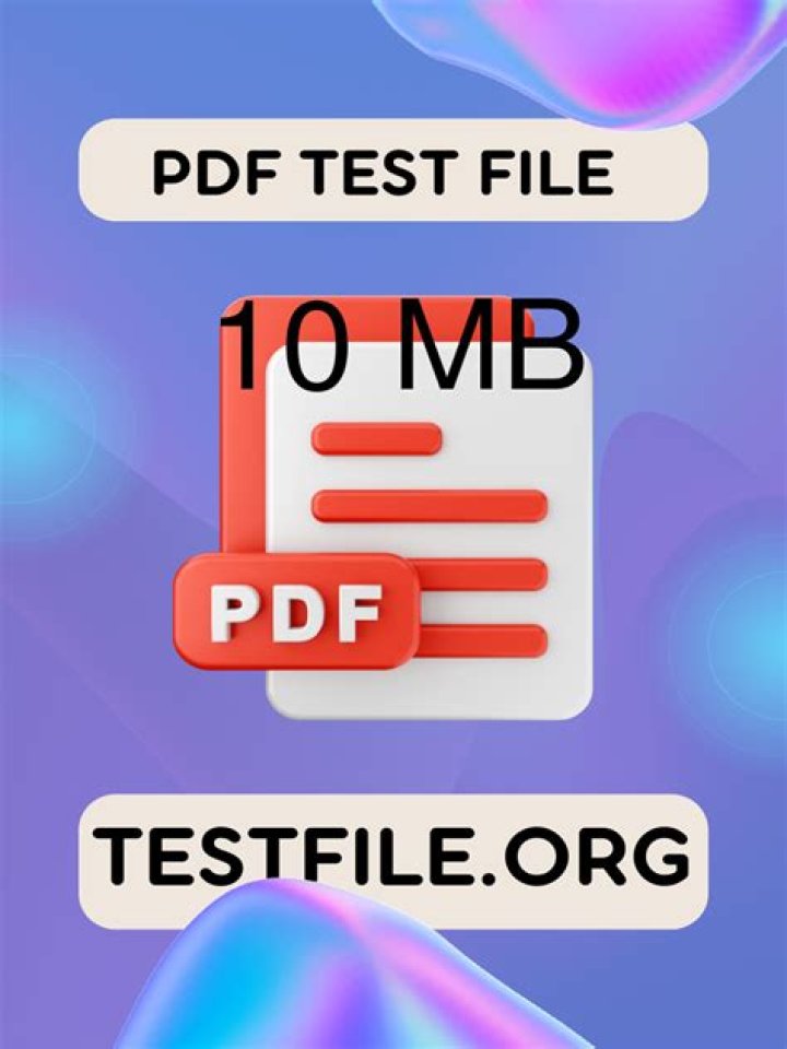 10 MB Test PDF: Instant Free File Size Check