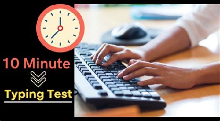 10-Minute Typing Test PDF – Improve Speed & Accuracy Fast