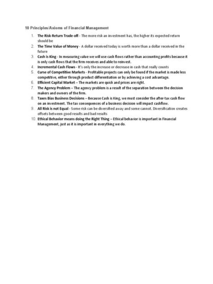 10 Principles of Financial Management PDF: Master Budgeting & Wealth Growth