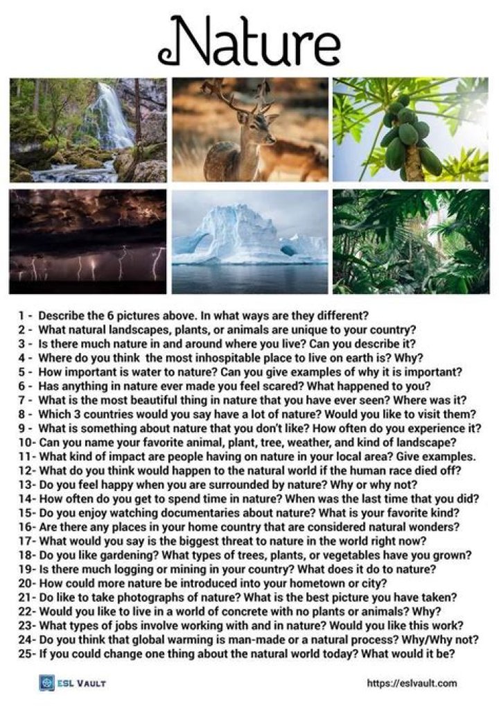 10 Questions About Nature with Answers PDF – Discover the Answers