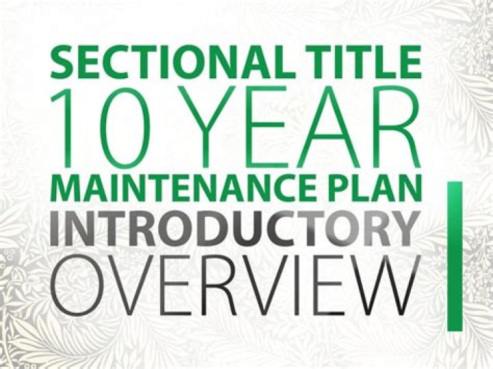 10-Year Maintenance Plan PDF: Comprehensive Protection & Savings