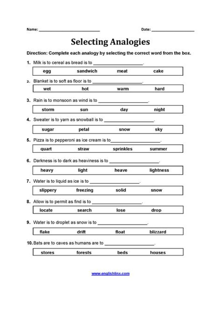 100 Analogy Questions with Answers PDF: Master Logical Thinking
