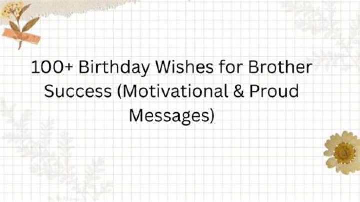 100+ Birthday Wishes For Brother In Law WishesMsg