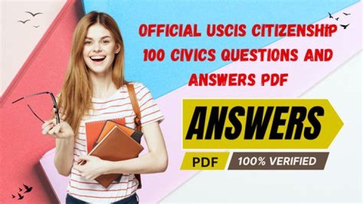 100 Civics Questions & Answers PDF – Study Smart