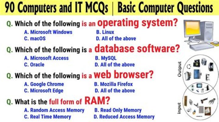 100 Computer Questions & Answers PDF: Master Tech Basics & Advanced Topics