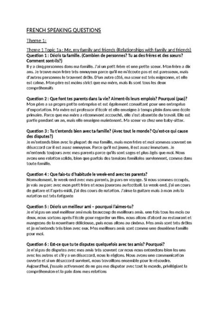 100 French Questions PDF – Perfect for Language Learners