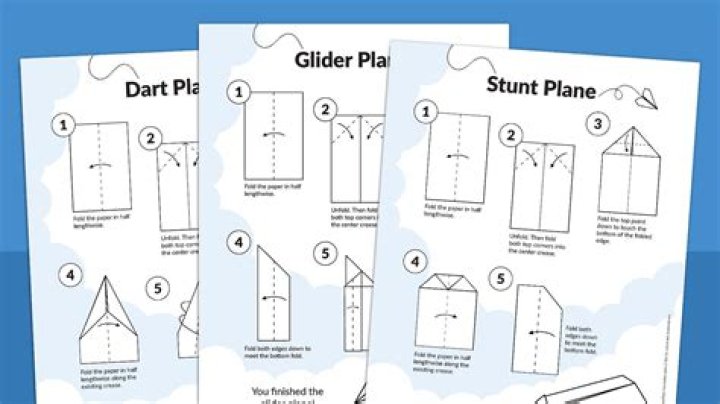 100 Easy Paper Planes to Fold & Fly – Free PDF Guide