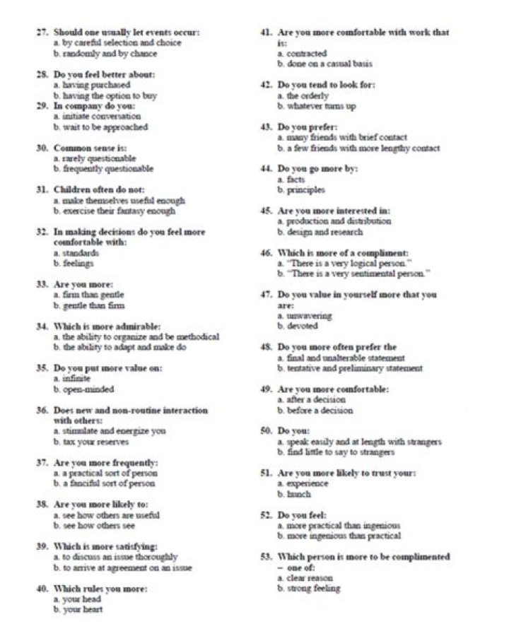 Take the 100 Question Personality Test PDF – Discover Your Traits Instantly