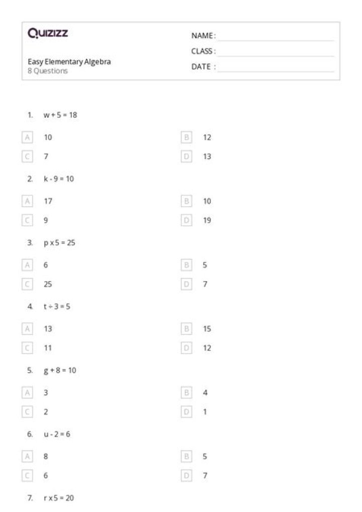 100-Practice Pre-Algebra Worksheets PDF – Instant PDF Download