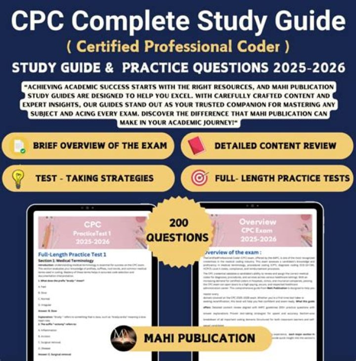 100 Questions CPC Practice Test PDF 2024 – Free Download