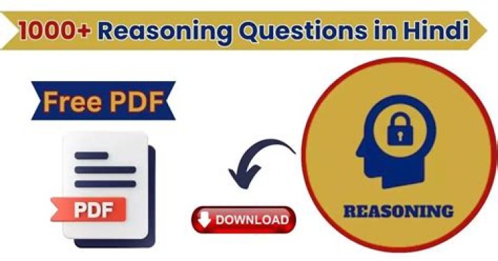 100 Practical Reasoning Questions PDF for Exam & Interview Prep