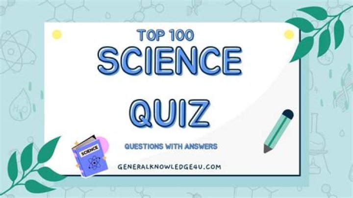 100 Science Quiz Questions with Answers PDF in English – Instant Download