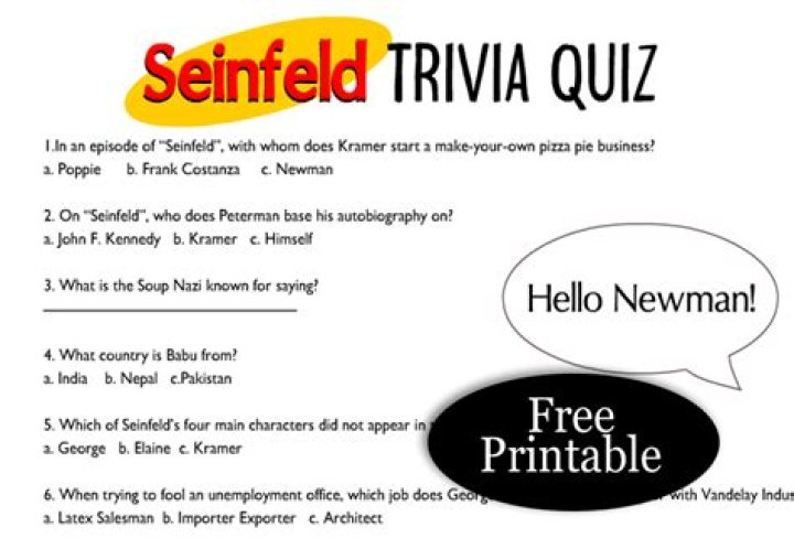 100 Seinfeld Trivia Questions PDF – Master Your Favorite Show