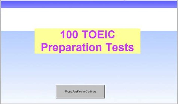 100 Toeic Preparation Test PDF with Real Practice Questions