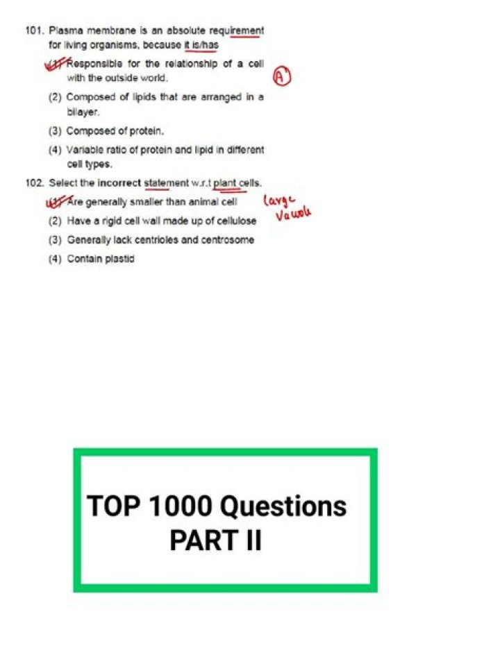 1000 Biology Questions & Answers PDF: Master Exams & Boost Knowledge