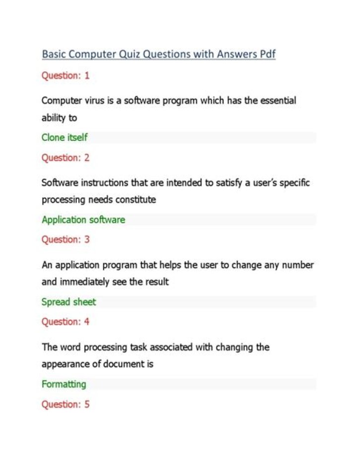 1000 Computer Questions PDF Free Download – Instant Access