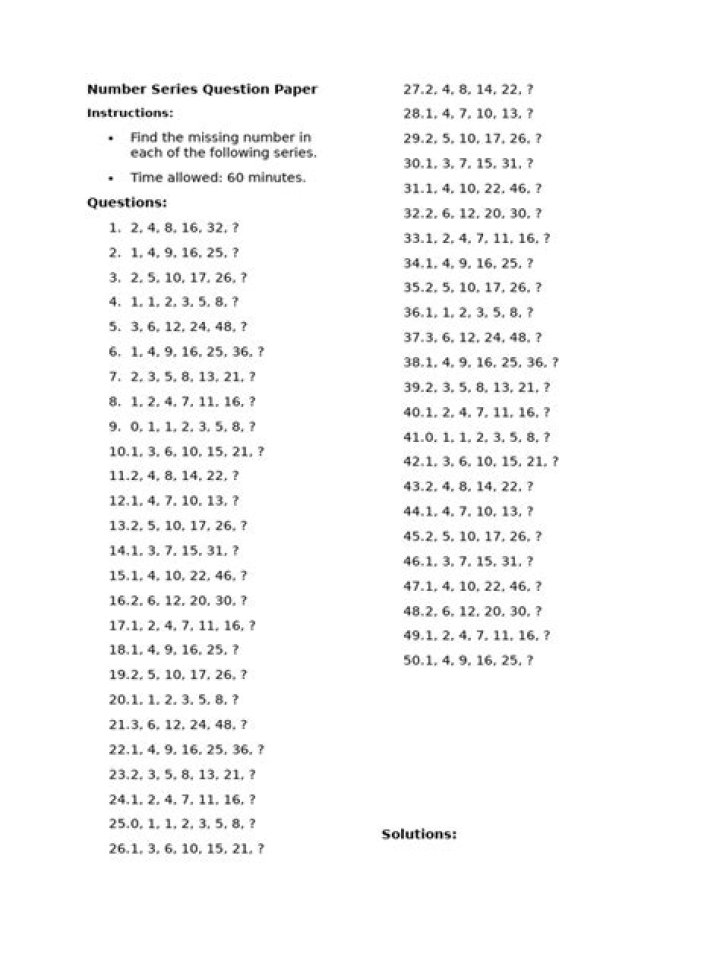 1000 Number Series Questions PDF for ADDa247 – Free Download