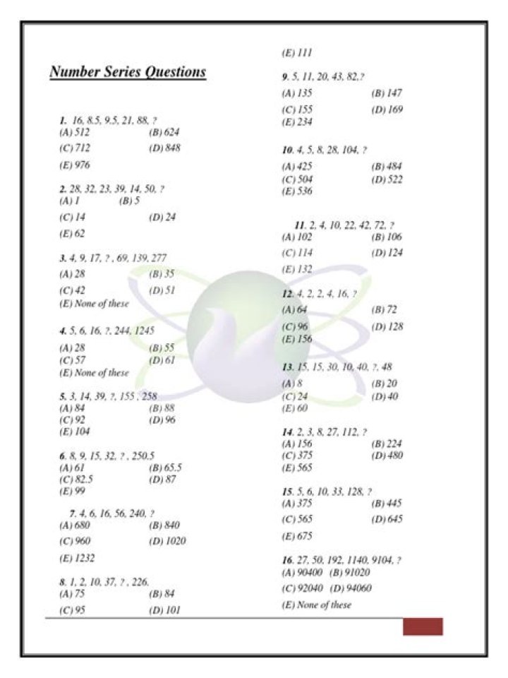 1000 Number Series Questions PDF for Adda247 – Practice Now