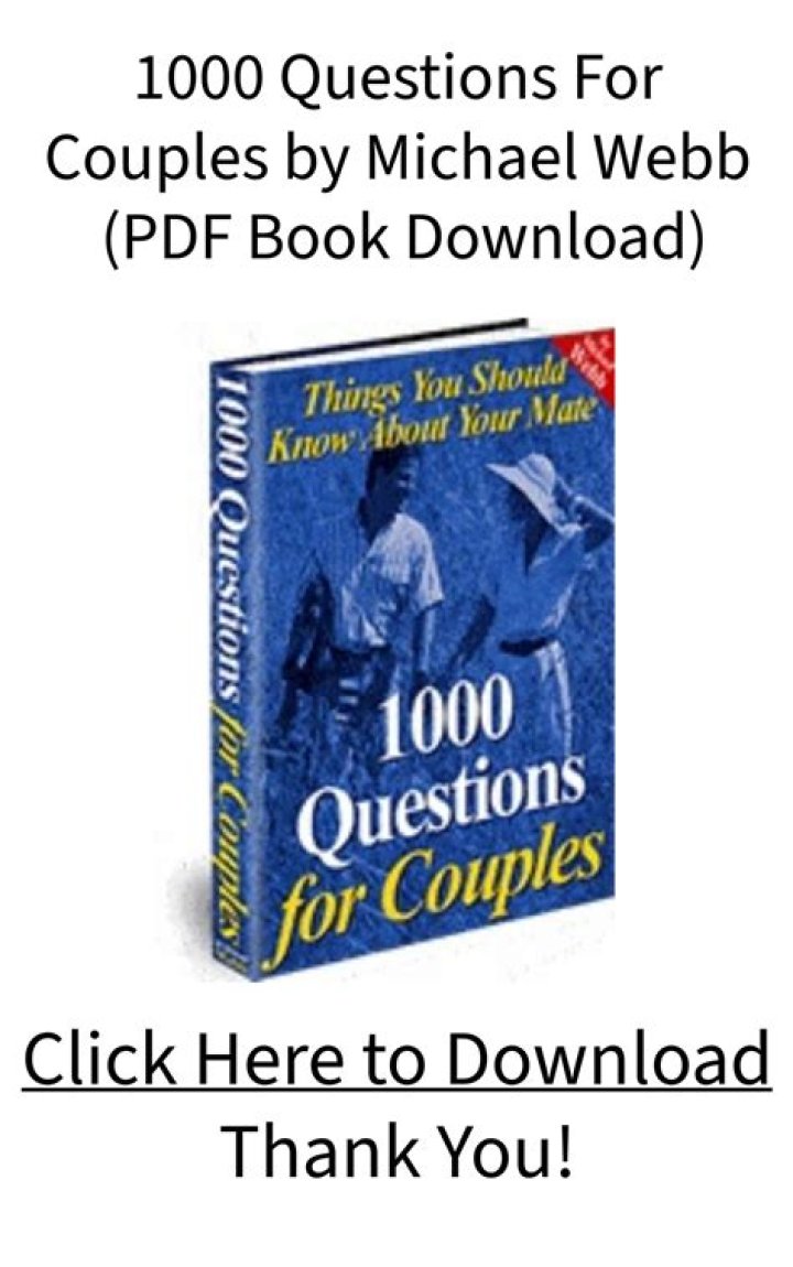 1000 Questions for Couples by Michael Webb PDF – Essential Relationship Insights