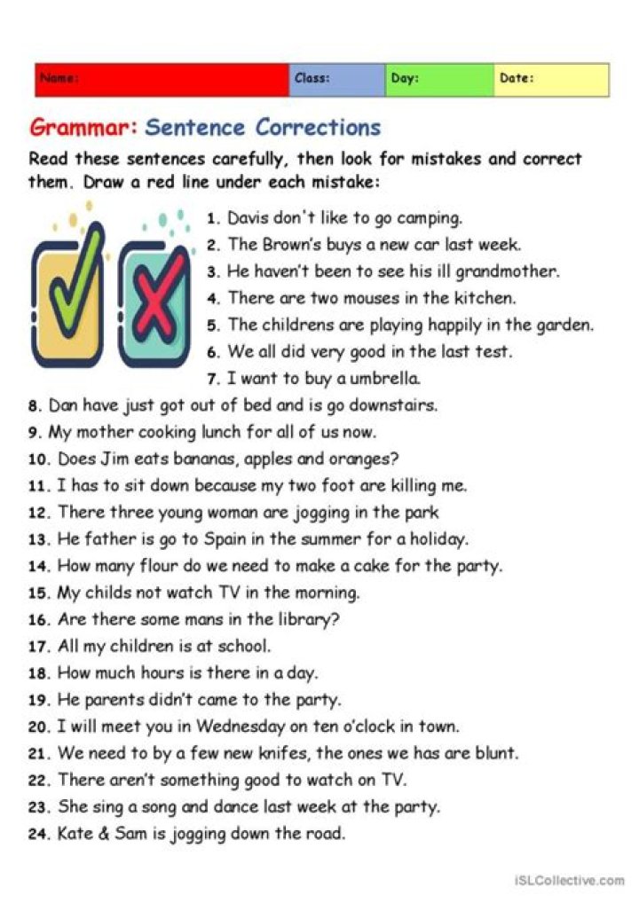 1000 Sentence Correction Answers PDF: Perfect Your Writing