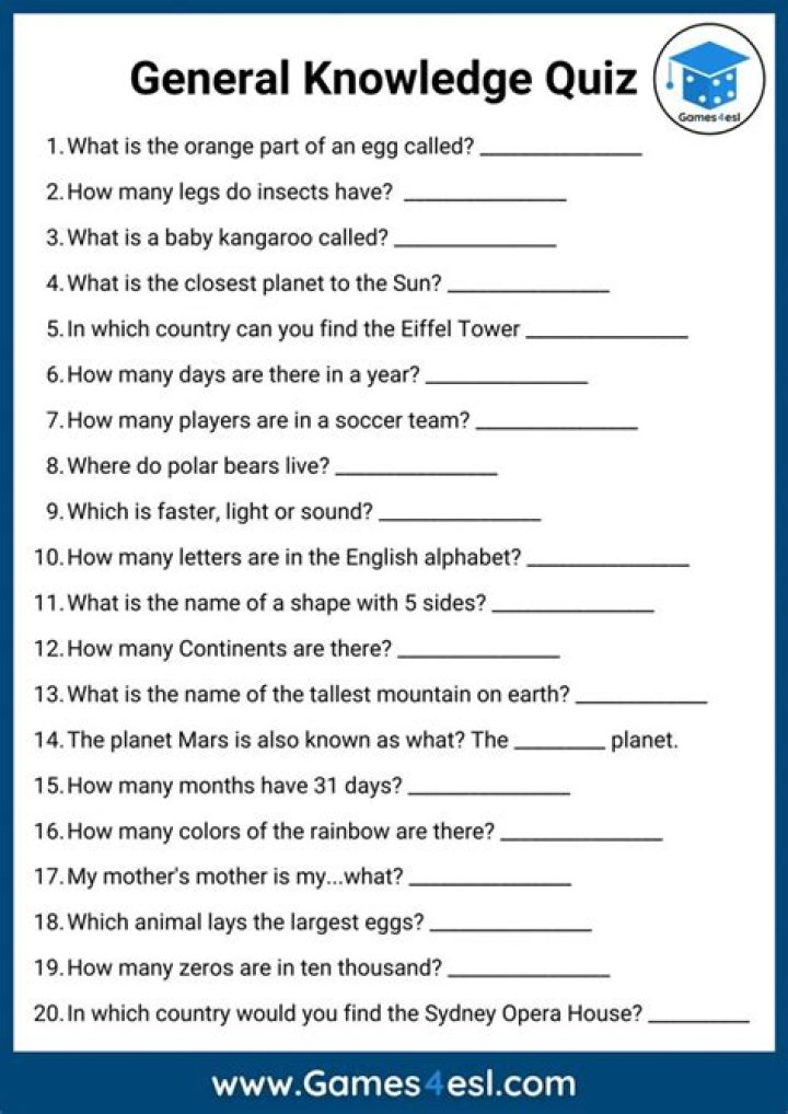 10,000 GK Quiz Questions & Answers PDF – Download Now