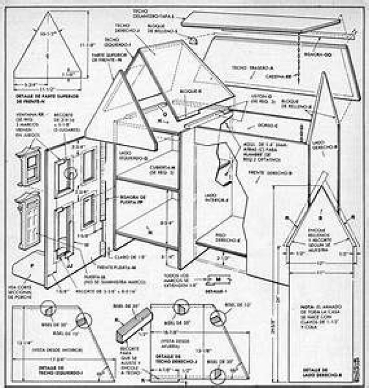 1001 Dollhouse Plans PDF – Detailed Building Guide with Over 1,000 DIY Designs