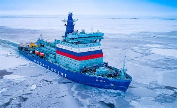 100&trade; Russian nuclear icebreaker "Yamal" Arctic, Warship, Heavy machinery