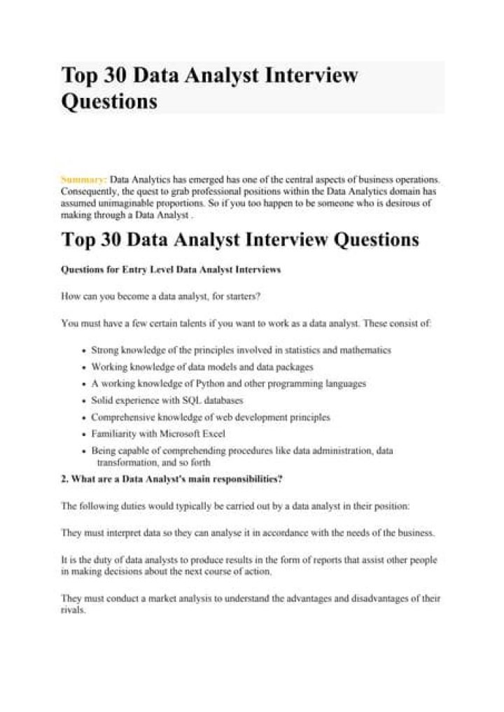 1010 Data Interview Questions PDF: Master Data Roles with Expert Prep