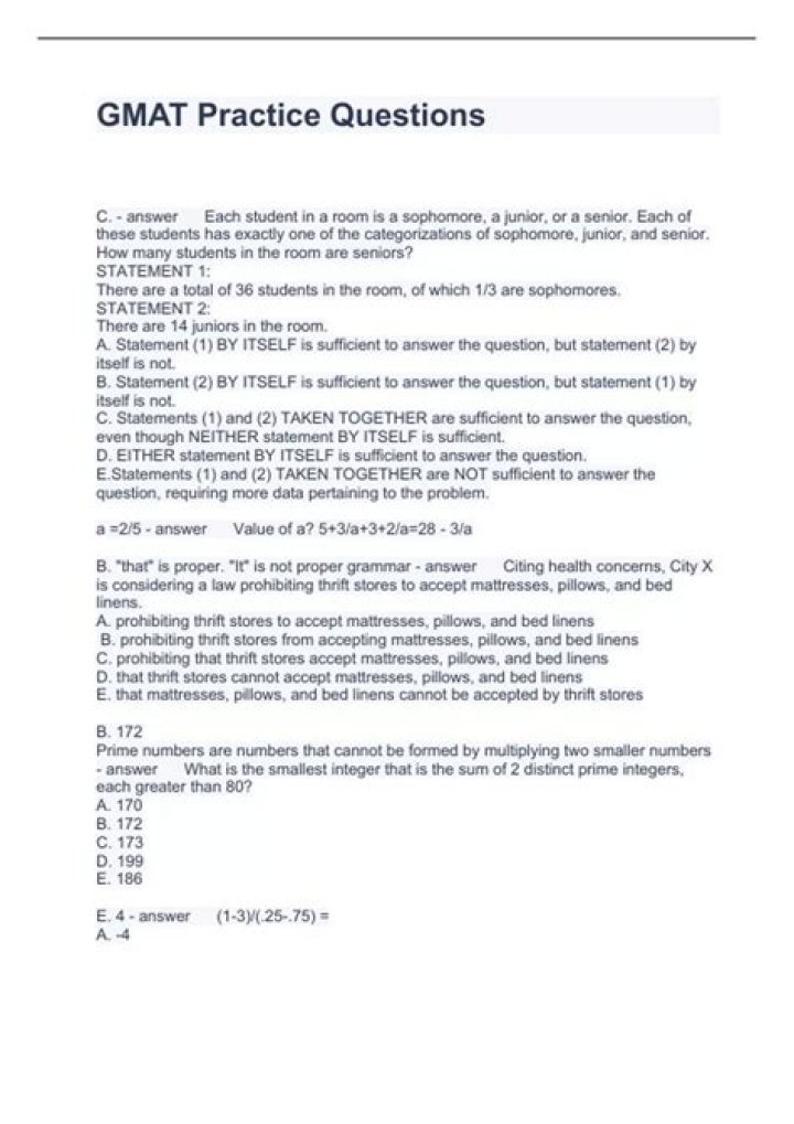 Download 1012 GMAT Practice Questions PDF for Free