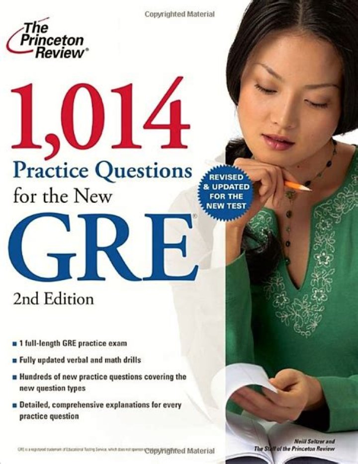 1014 Practice Questions for the New GRE 3rd Edition PDF Study Guide