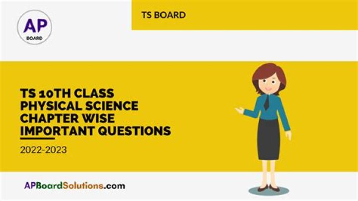 10th Class Physical Science Important Questions PDF – Exam-Ready Study Guide